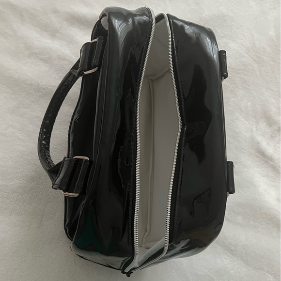 Black lunchbox chic | Women black handbag | - Picture 2 of 5